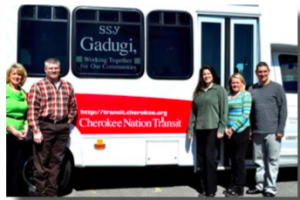 Cherokee Nation Transit staff
